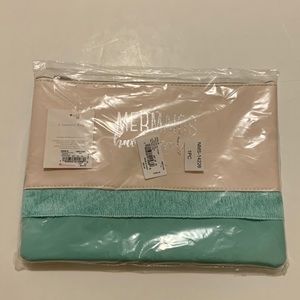 NWT Lauren Conrad Mermaid Makeup Pouch